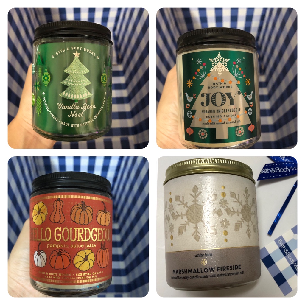 Nến thơm Bath &amp; Body Works 198g - Mỹ [ NHIỀU MÙI]