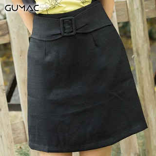 Chân váy nữ phối khoen VA314 GUMAC