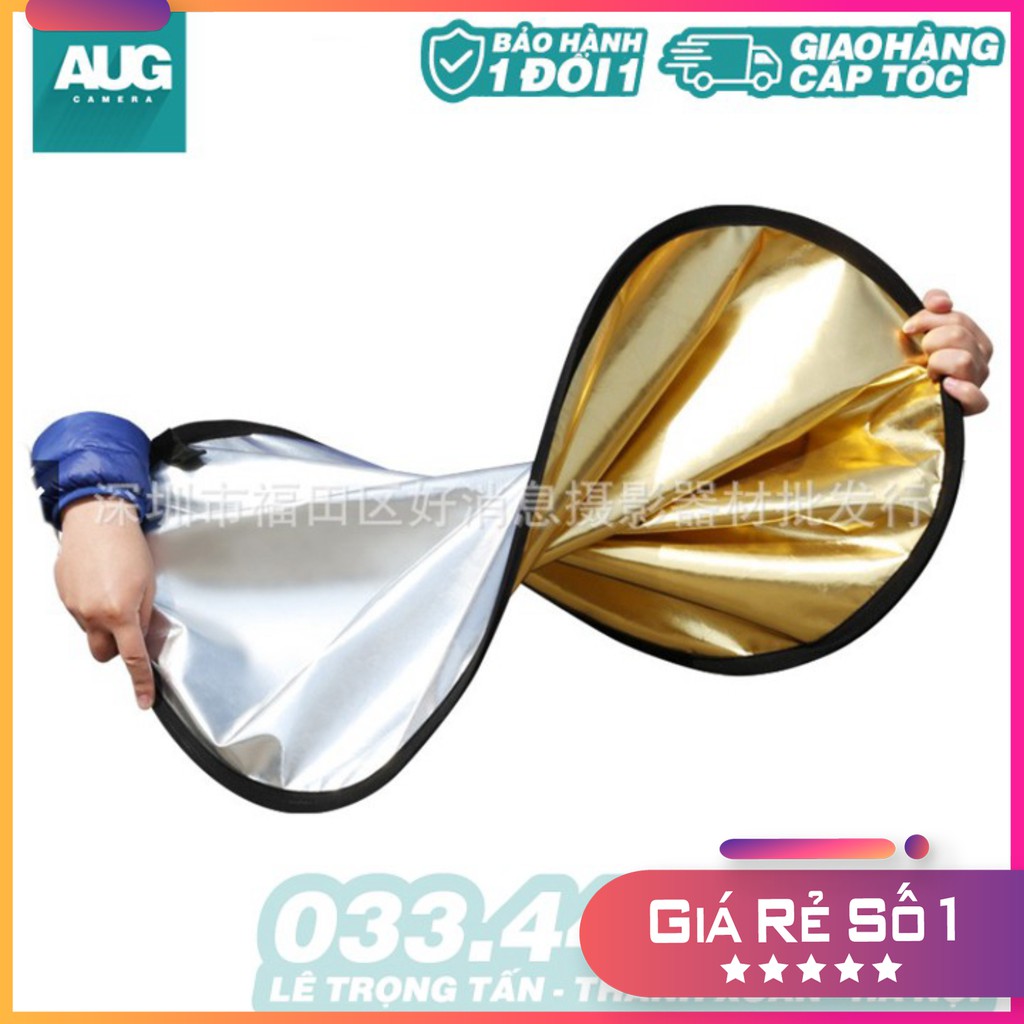 Tấm hắt sáng, tản sáng, Key phông xanh 60cm/80cm/110cm - AUG Camera Hà Nội - Reflector plate 5-in-1