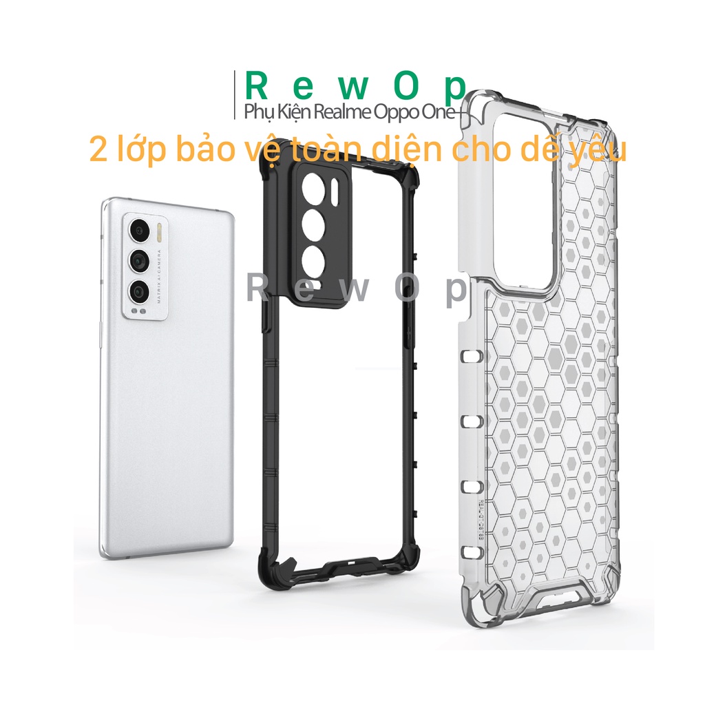 Ốp Lưng Tổ Ong Realme GT NEO 2, NEO2T, GT 5G, GT NEO 3, GT2, GT2 Pro, Q5 PRO, GT2 Master Explorer Edition, Realme 10 Pro