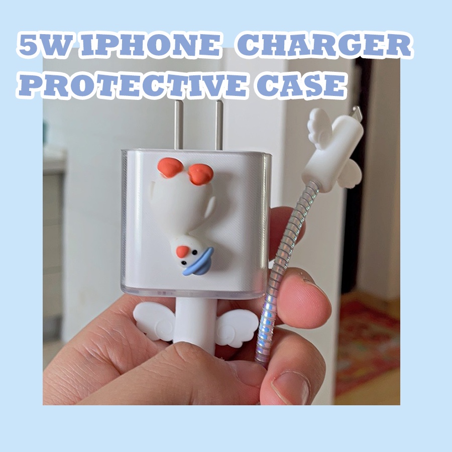 Phụ Kiện Quấn Bảo Vệ Dây Cáp Sạc Nhanh 20W Cho iP 18 / 20W