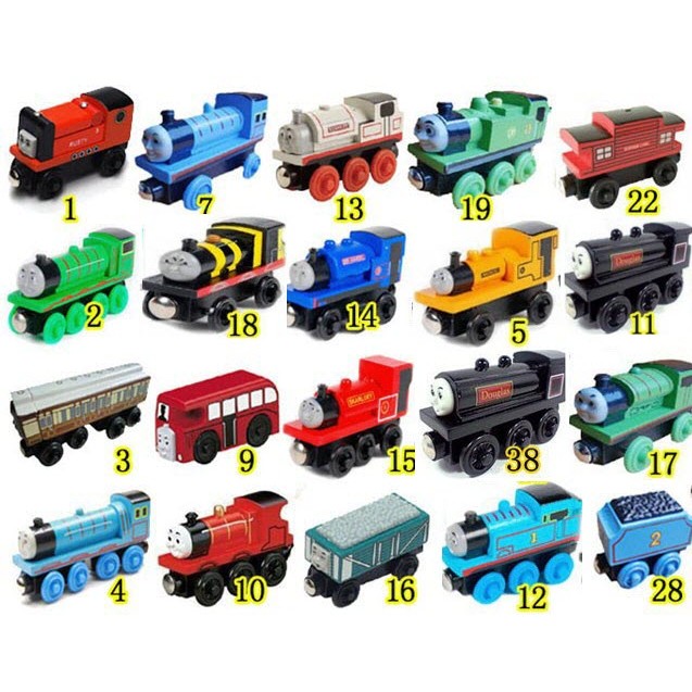 Đầu tàu Thomas gỗ
