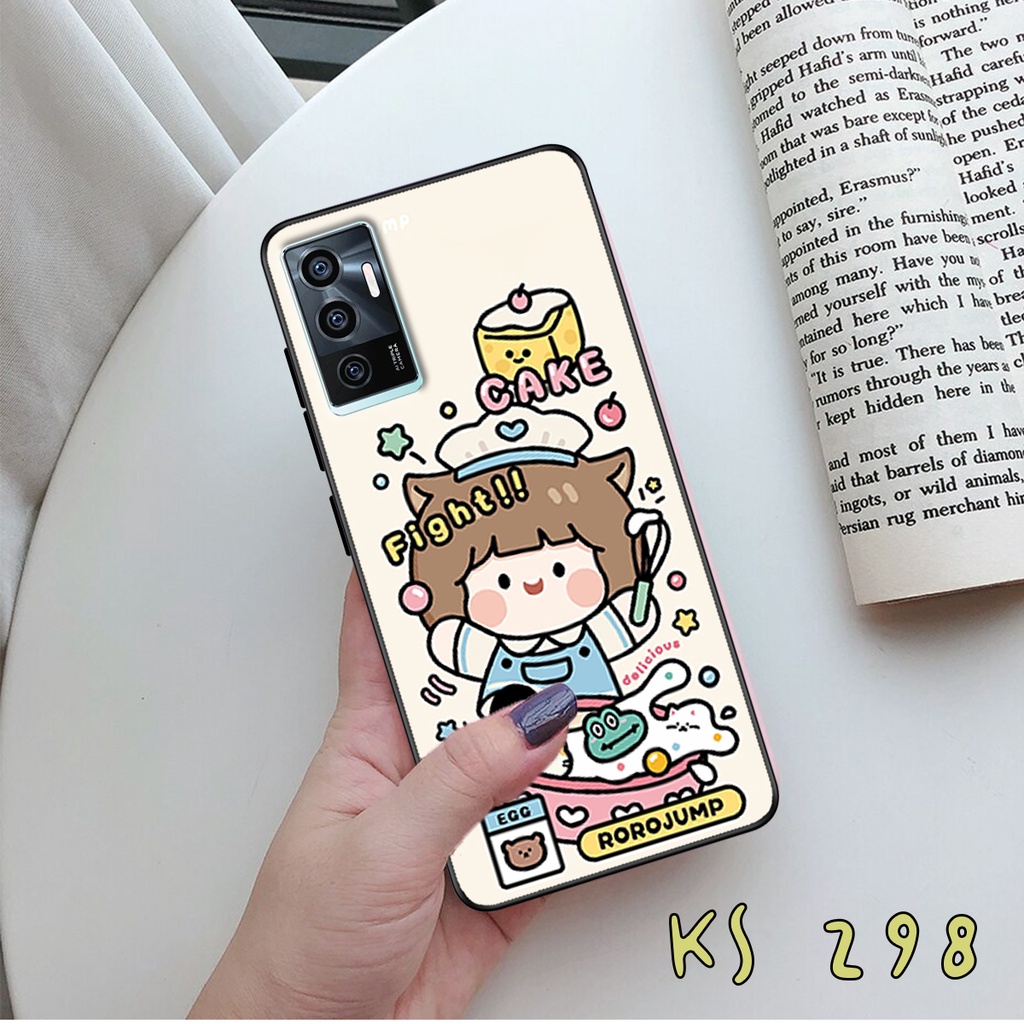 Ốp lưng Vivo V23 5G - Vivo V23e - Ốp in hình Ngân hà &amp; RoroJump siêu đẹp