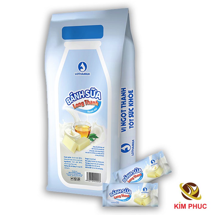 Bánh sữa Long Thành Lothamilk túi 140g | BigBuy360 - bigbuy360.vn