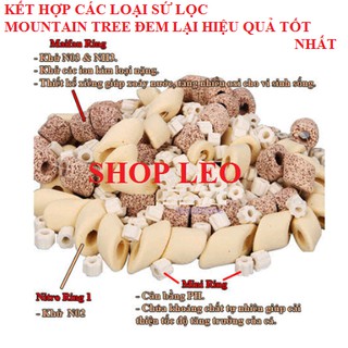 100ml SỨ MOUNTAIN TREE NITRO RING I - VẬT LIỆU LỌC CAO CẤP HỒ CÁ
