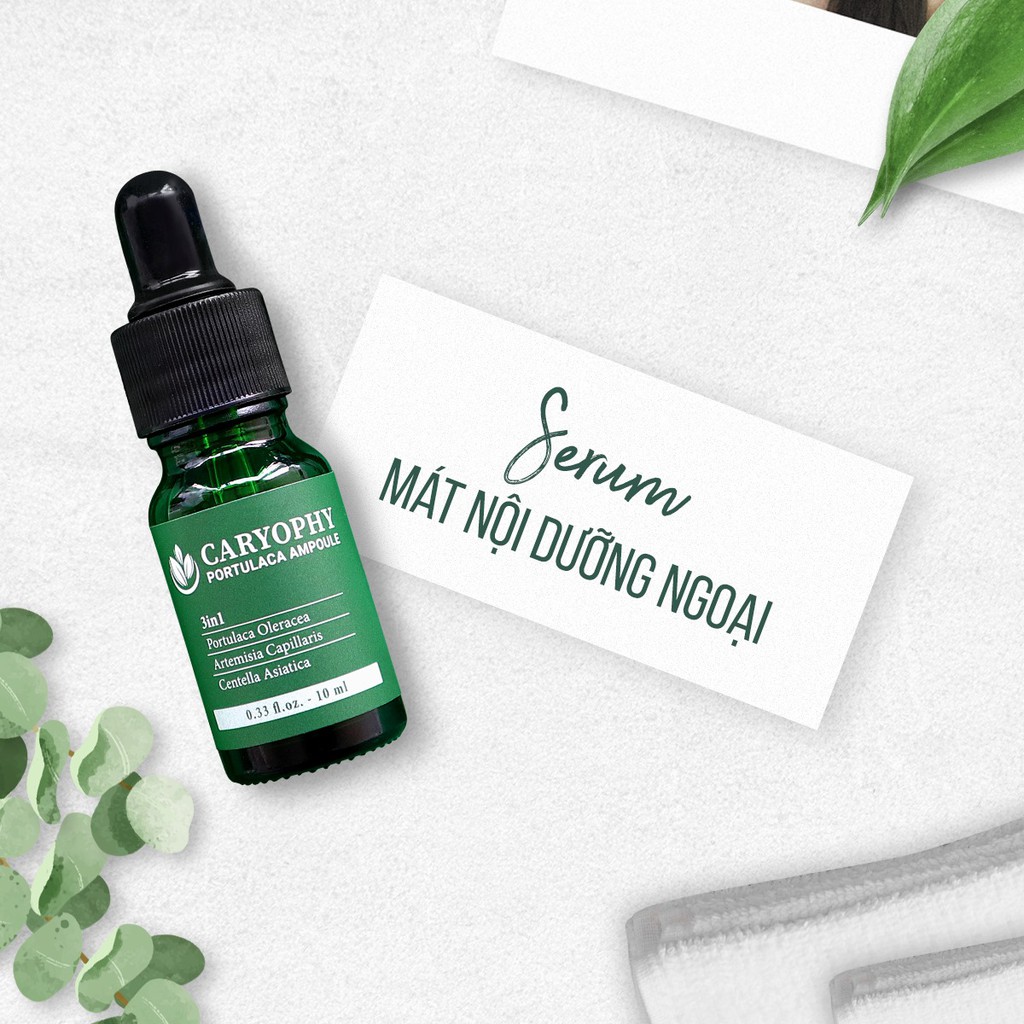 Serum mụn Caryophy cho da dầu ngăn ngừa thâm mụn mụn ẩn mụn bọc mụn trứng cá các loại mụn và thâm hàn quốc 10ml | BigBuy360 - bigbuy360.vn