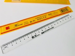 Set 5 Thước Kẻ Nhựa Trong 20cm -30cm Siêu Rẻ