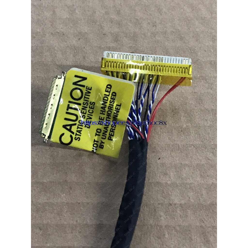 Cáp nạp rom Panel màn Laptop 30 pin (dạng típ) và 40 pin (dạng Led) dùng cho thợ sửa chữa