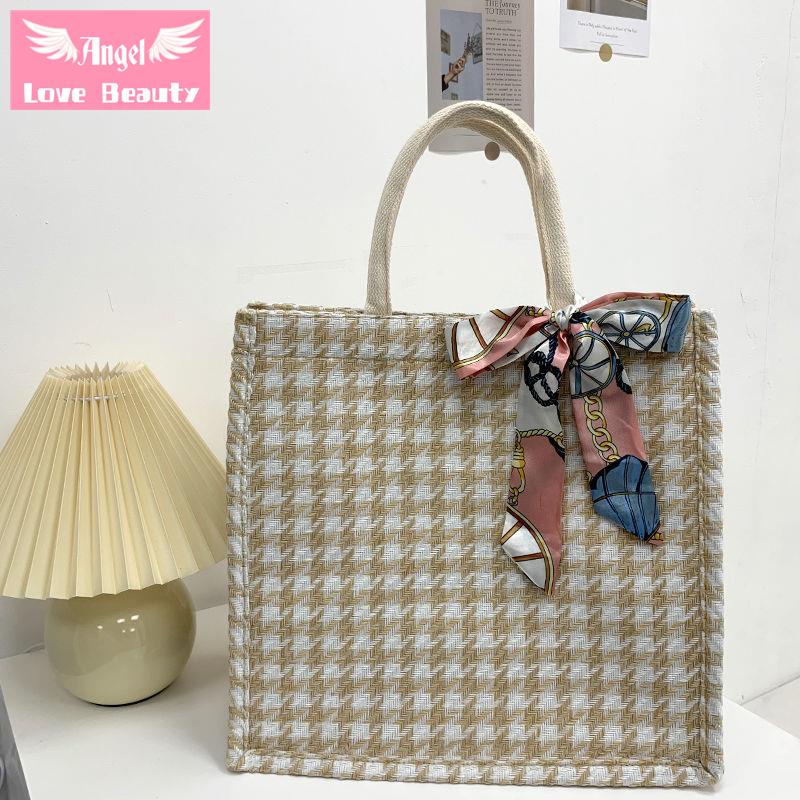 Angel~ [Hàng Có Sẵn] Balo Đeo Vai Cỡ Lớn 2022 Vải Bố Phong Cách Mori Phong Cách Mori Dễ Phối Đồ Dành Cho Nữ Sinh