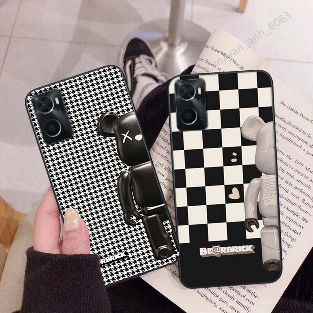 Ốp lưng Oppo A76 ốp điện thoại hình bearbrick, new york, thể thao