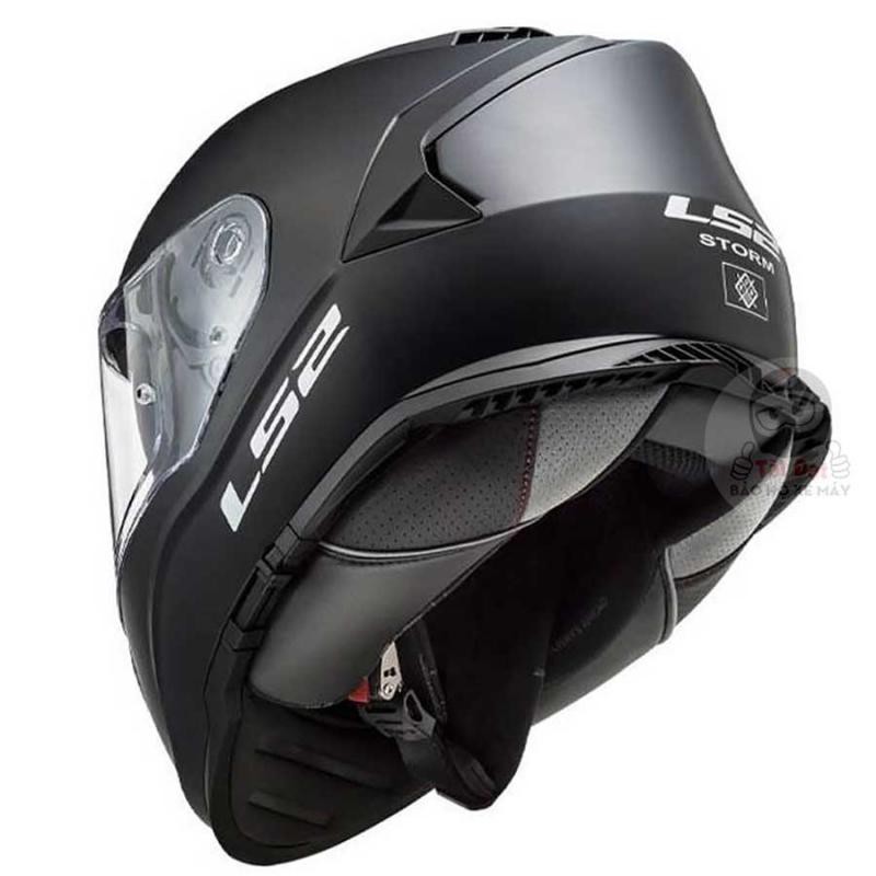 Nón LS2 FF800 Storm Đen Nhám - Mũ fullface có 2 kính