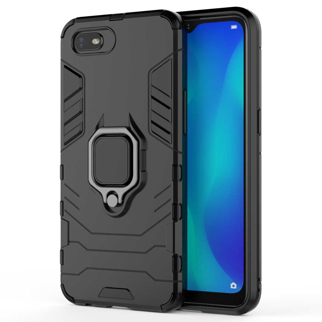 Ốp lưng Oppo Realme C2 / Oppo A1k Iron Man Iring chống sốc chống va đập mạnh trên 2 mét