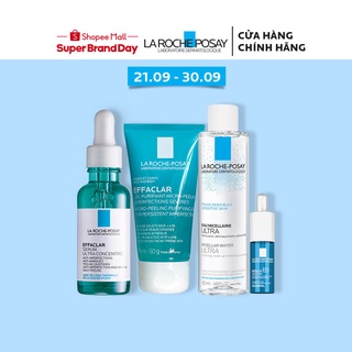 Bộ dưỡng chất giảm mụn, giảm thâm và hỗ trợ thu nhỏ lỗ chân lông La Roche-Posay Effaclar Serum