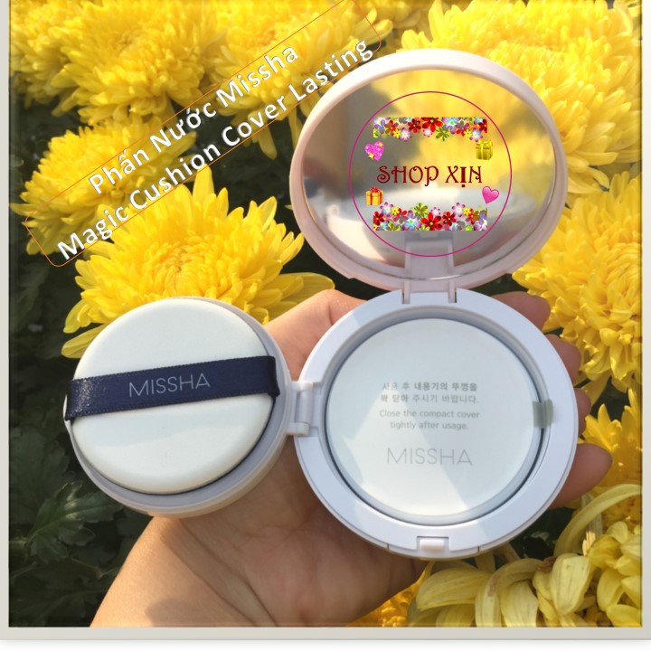 Phấn Nước Trang Điểm Missha Magic Cushion Cover Lasting SPF50 PA+++ [Có Kèm Lõi hoặc không Kèm Lõi thay Thế] | BigBuy360 - bigbuy360.vn