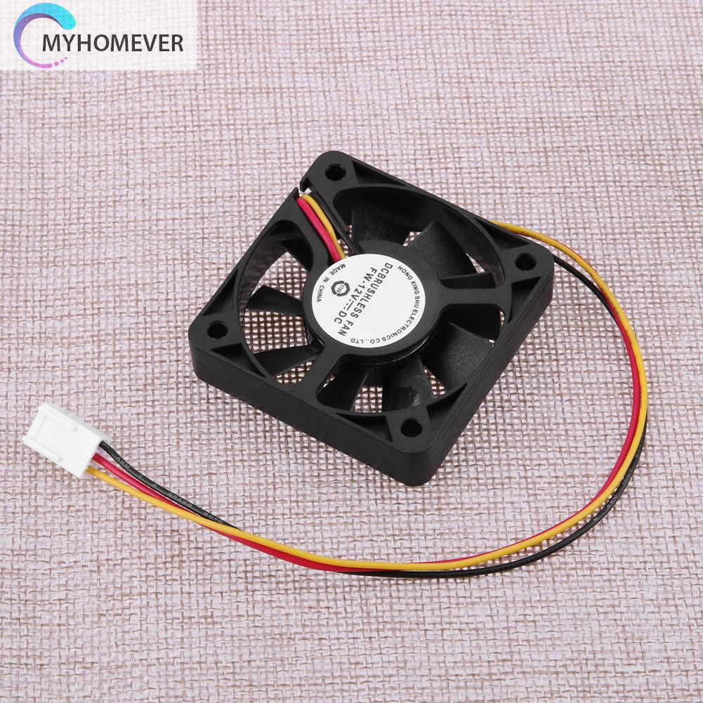 Quạt Tản Nhiệt Cpu 3 Pin 5cm 12v Cho Pc