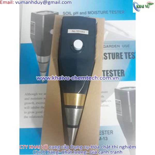 MÁY ĐO PH VÀ ĐỘ ẨM CHO ĐẤT TAKEMURA DM-15 (NHẬT BẢN)