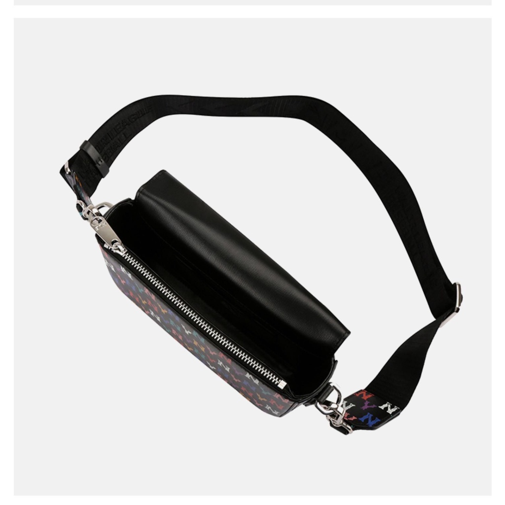 Túi MLB Monogram Rainbow Hoodie Bag New York Yankees