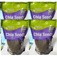 Hạt Chia Seed Úc Absolute Organic 1kg - Hàng Chuẩn