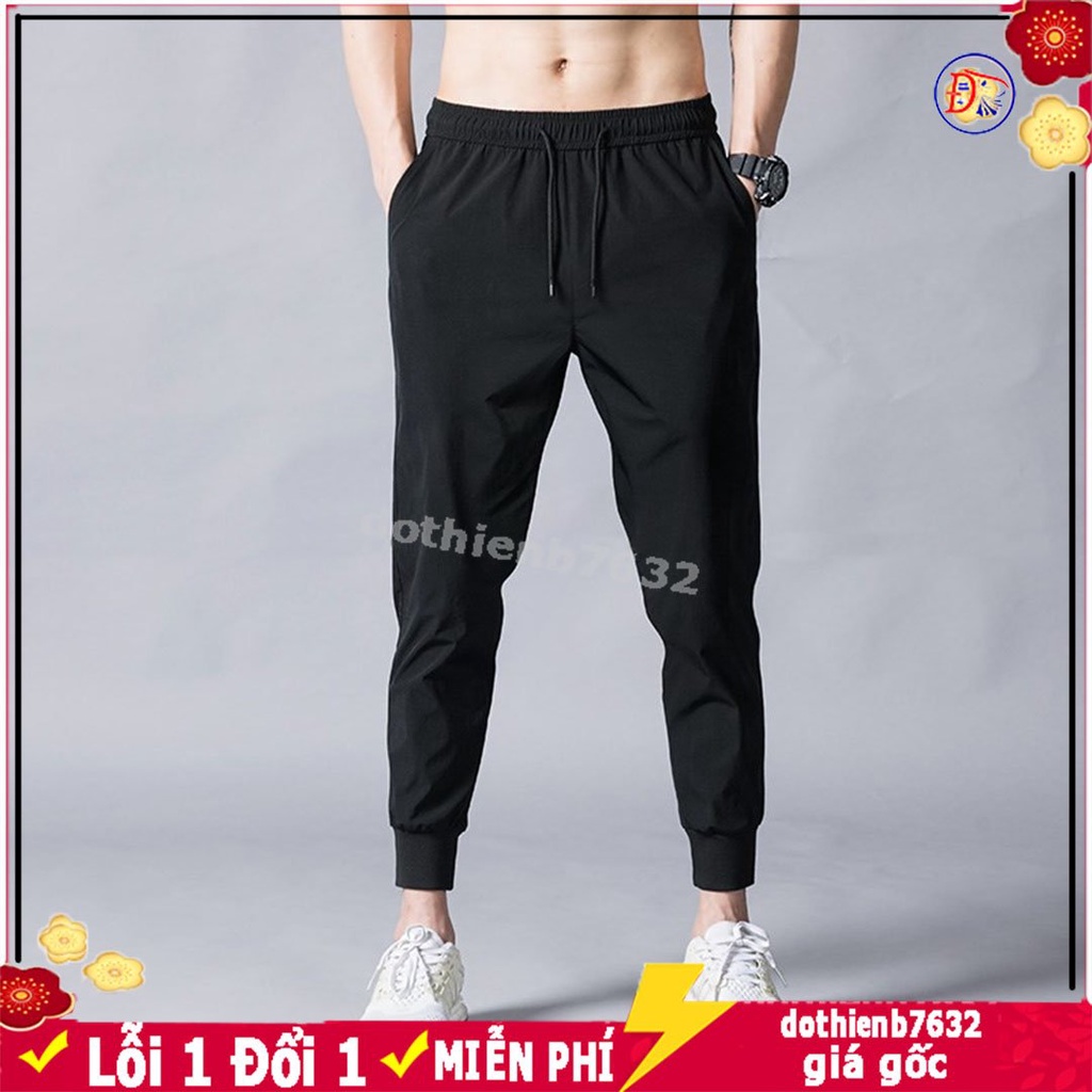 Quần Jogger Nam Nữ Trơn Basic Thun Kaki Phong Cách Thể Dục Thể Thao Năng Động Cá Tính Unisex