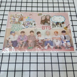 Bọc vở BTS, BT21 nhiều mẫu (1 set 10 tờ)