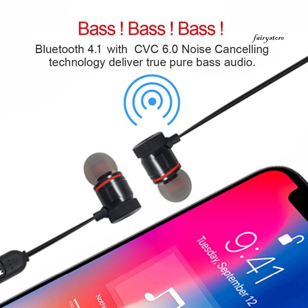 Tai Nghe Nhét Tai Kết Nối Bluetooth Fs + Xt6 Kèm Phụ Kiện