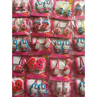 Set 40 kẹp tóc hoạt hình cho bé gái