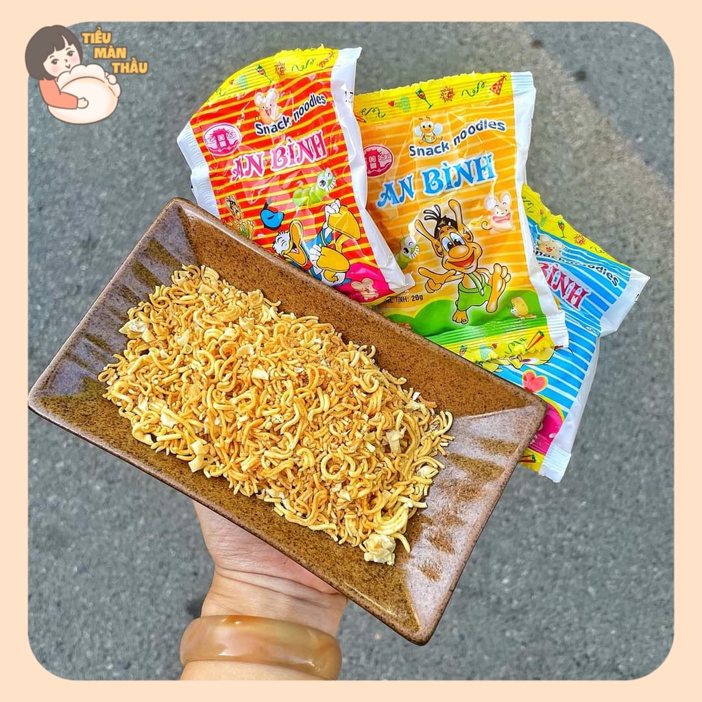 Snack mì tôm trẻ em An Bình giòn ngon - Tiểu Màn Thầu Store