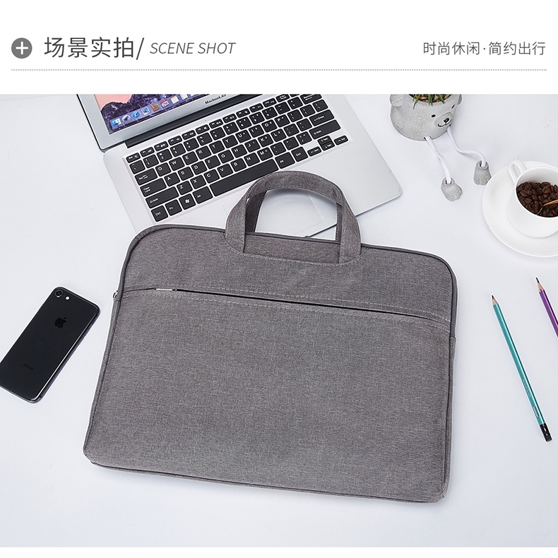 Túi Xách Công Sở Vải Canvas Nhiều Ngăn Cỡ Lớn Thiết Kế Đơn Giản Cho Nam Và Nữ A4File | BigBuy360 - bigbuy360.vn