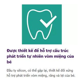 Set 2 ti giả cho bé Philips Avent Air Night 0-6M phát sáng trong đêm - Monnie Kids
