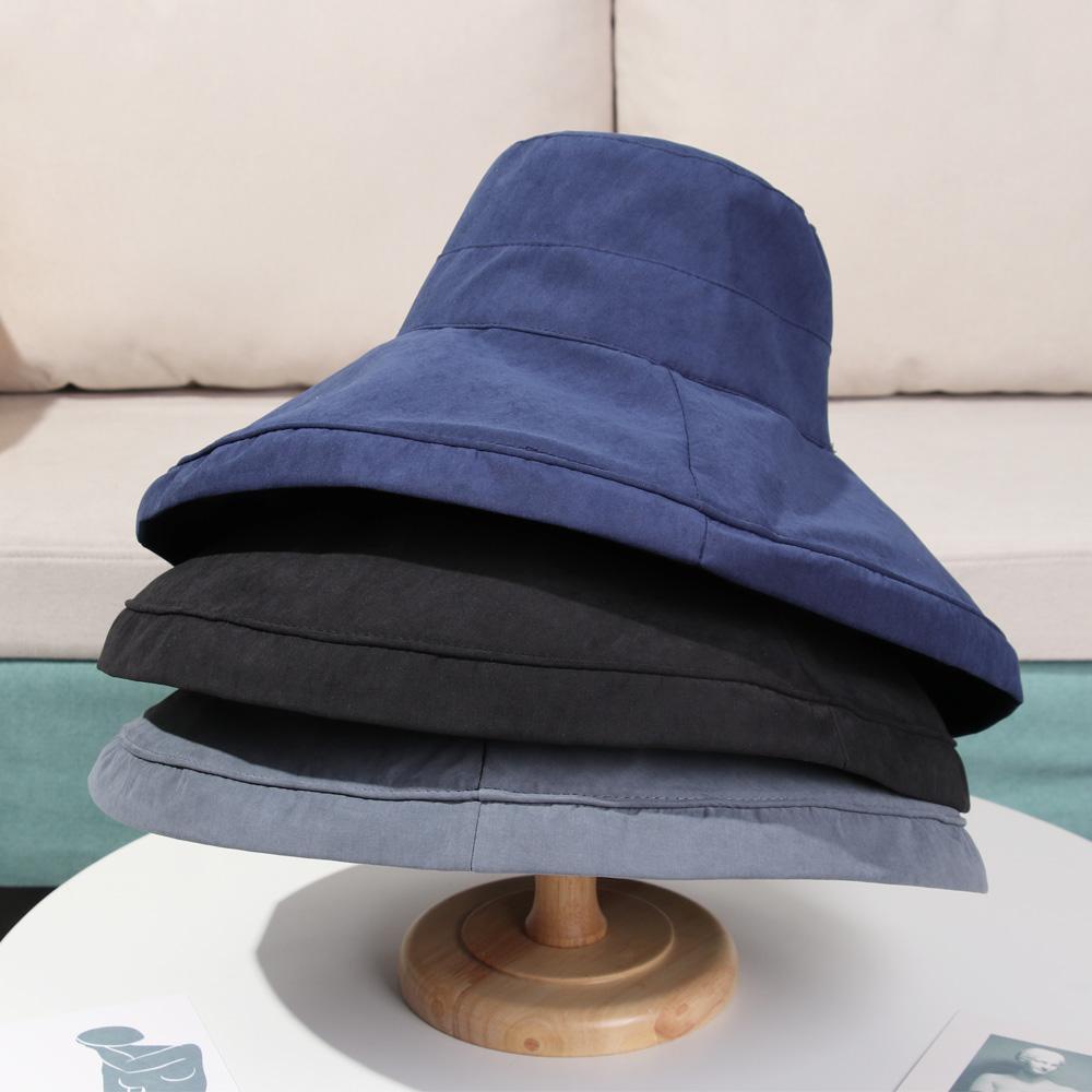 Nón Tai Bèo Rộng Vành Chống Tia UV / Gió Có Thể Gấp Gọn Tiện Dụng