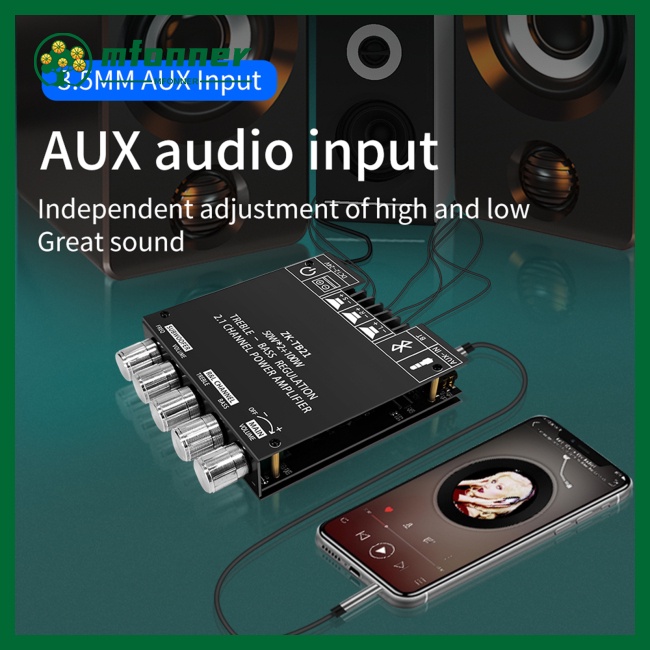 Bảng Mạch Khuếch Đại Âm Thanh Bluetooth 2.1 50W x 2 + 100w