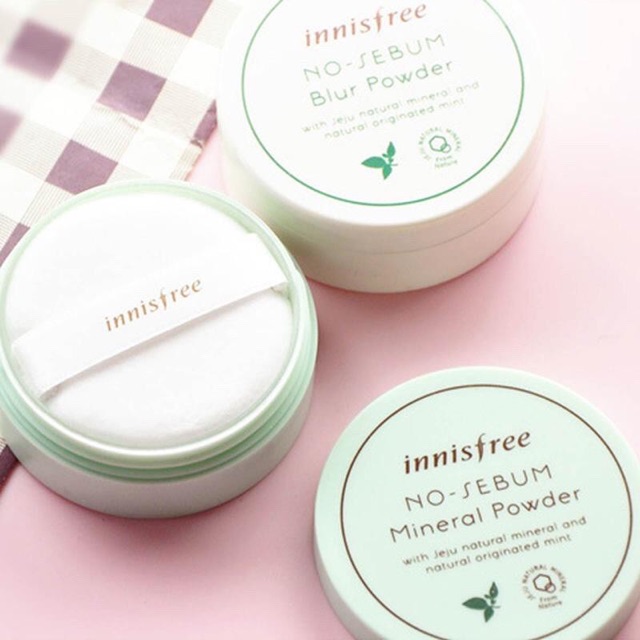 [chính hãng🇰🇷] Phấn phủ Innisfree kiềm dầu dạng bột / No sebum mineral powder | BigBuy360 - bigbuy360.vn