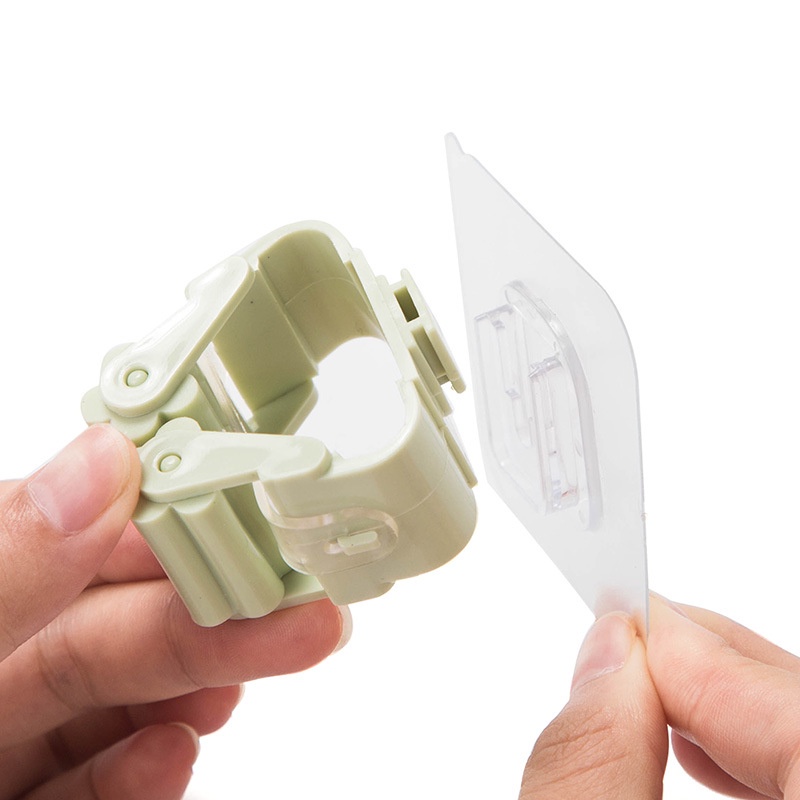 Dụng Cụ Kẹp Đồ Vật Treo Tường Kèm Miếng Dán Tiện Lợi