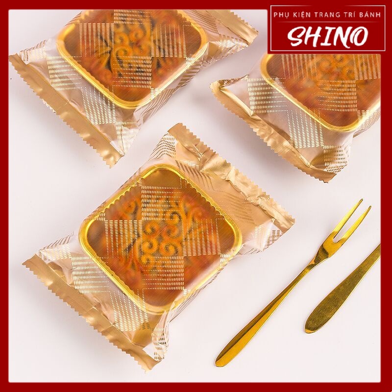 Bộ 100 Túi Kẹo / Bánh Quy / Bánh Trung Thu 50gr kích thước 9 * 11.5 cm