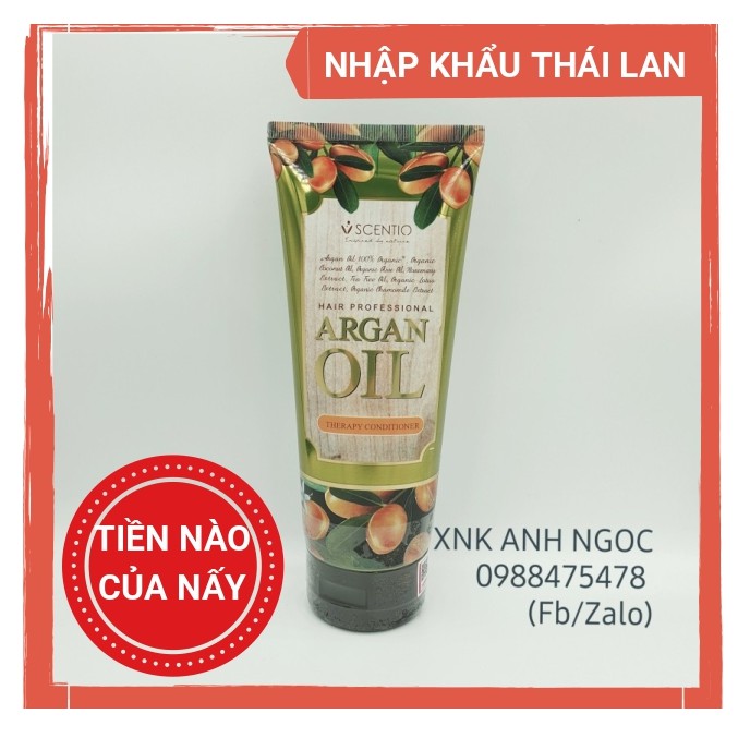 [LUXURY THAI BRAND] Tuýp dầu xả phục hồi tóc khô và hư tổn Thái Lan Argan Oil / Dầu xả Thái Lan giá tốt nhất