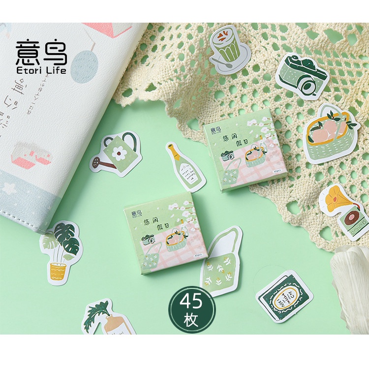 Set 20 tấm sticker dán trang trí