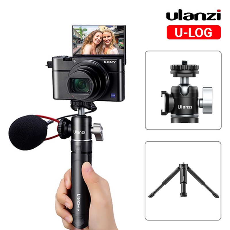 Bộ Tripod Mini Ulanzi U-Vlog Lite sử dụng cho điện thoại và máy ảnh DSLR