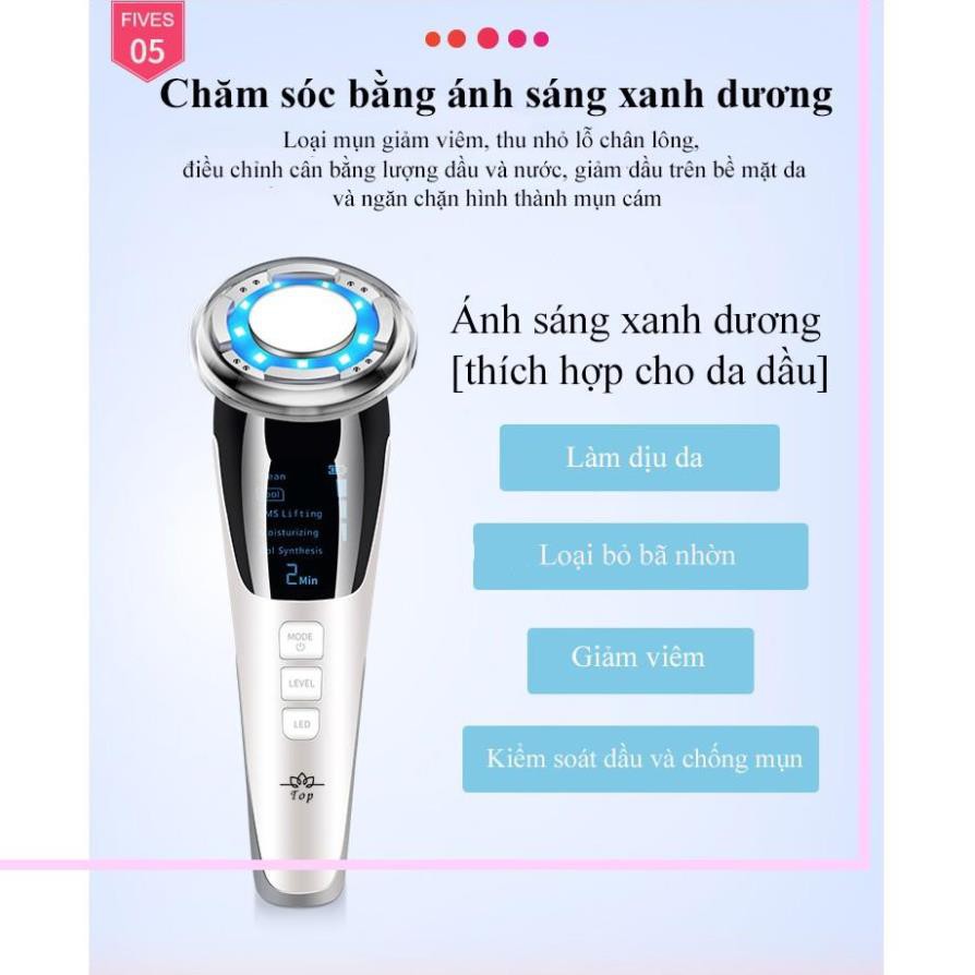 [Combo]Máy Massage Mặt Làm Đẹp Da Nâng Cơ Photon Nóng& Lạnh EMS+Máy Rửa Và Mát Xa Da Mặt Cho Da Nhạy Cảm-Beauty Top Spot | BigBuy360 - bigbuy360.vn
