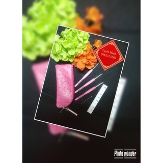 Tulip - Bộ Etimo Rose 3 kim (Kim Móc Len)