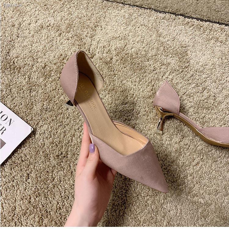 Giày Cao Gót Mũi Nhọn Thời Trang Hè 2020 Dành Cho Nữ