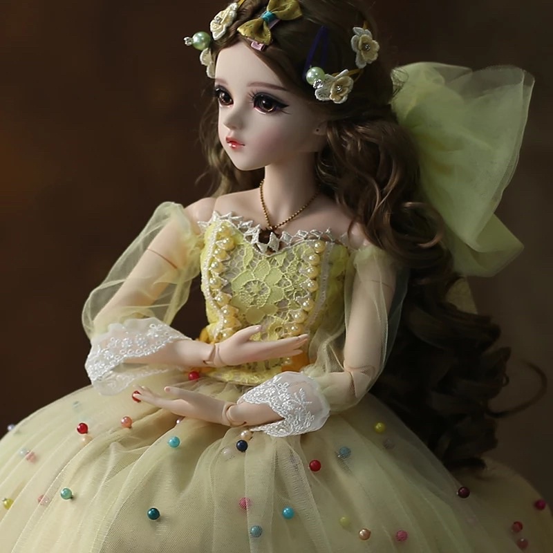 Búp Bê Doris 60cm Face Up Tay Siêu Đẹp - Kèm Hộp