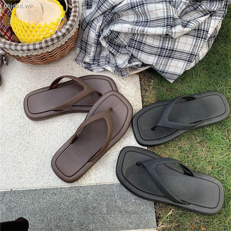 Dép Xỏ Ngón Đế Bằng Thời Trang Mùa Hè Phong Cách Hàn Quốc Cho Nữ