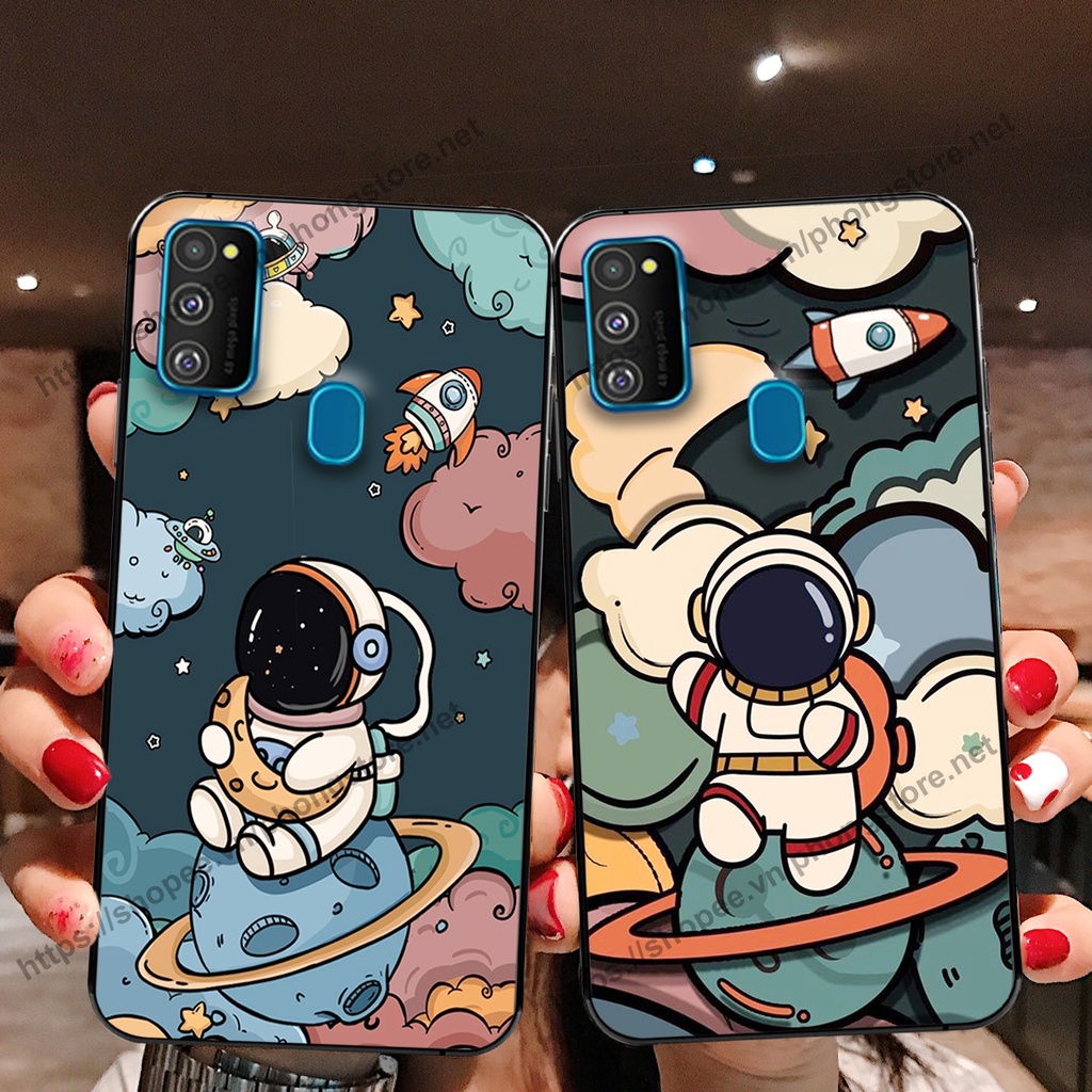 Ốp lưng Samsung M21 / M30s / M31 vũ trụ phi hành gia cực hot siêu cute-rẻ-bền
