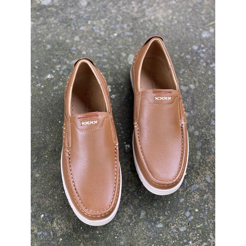 Giày lười(mọi) Clarks da bò thật 100%