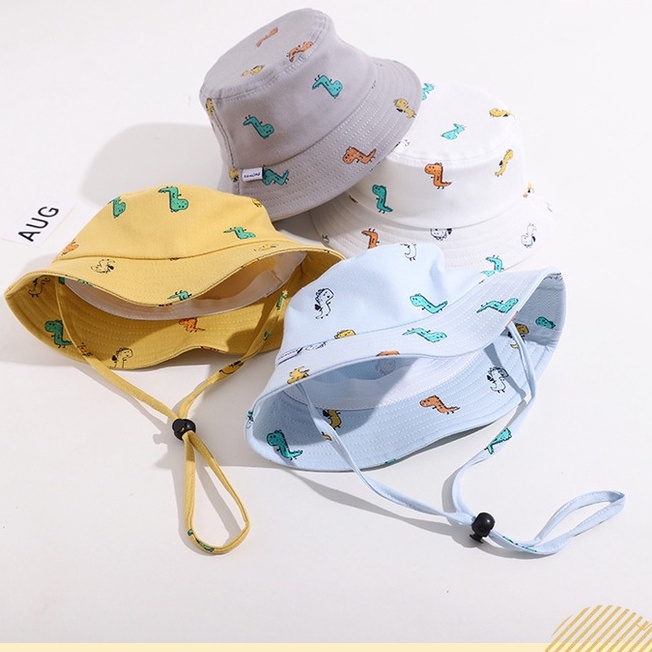 Mũ vành cho bé / Nón vành rộng cho bé trai và bé gái chất liệu siêu đẹp size 1-6 tuổi