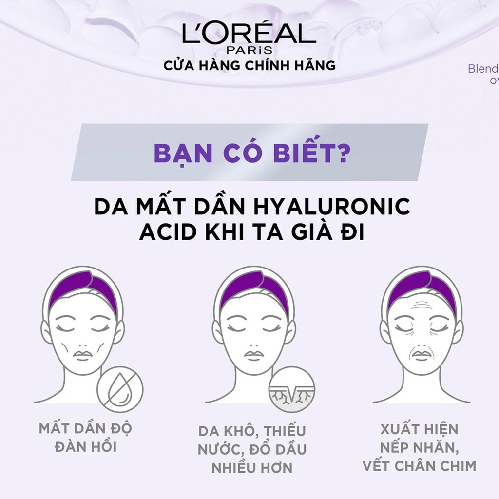 Loreal - Serum Căng Mọng Sáng Da Loreal Revitalift 1.5% Hyaluronic Acid