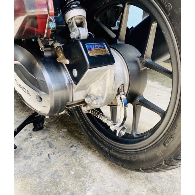 CÀNG THẮNG INOX 304 NGUYÊN KHỐI CNC CHO XE MÁY