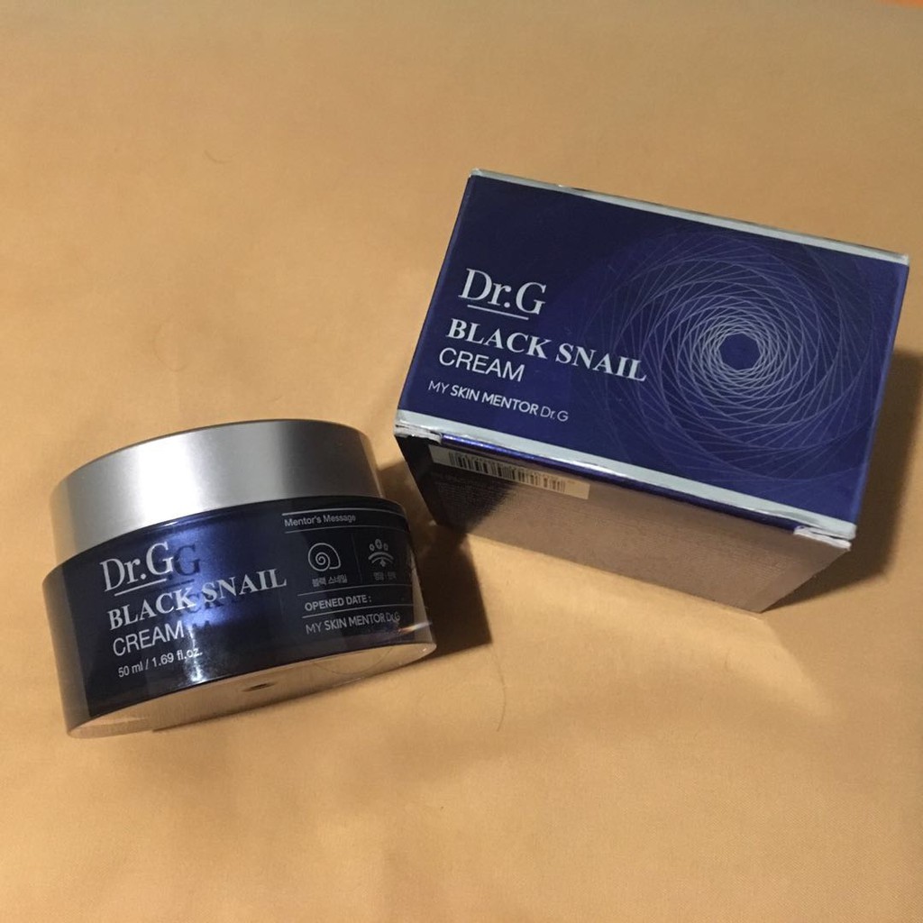 🌟AUTH Kem Ốc Sên DR.G Black Snail Cream 50ml
