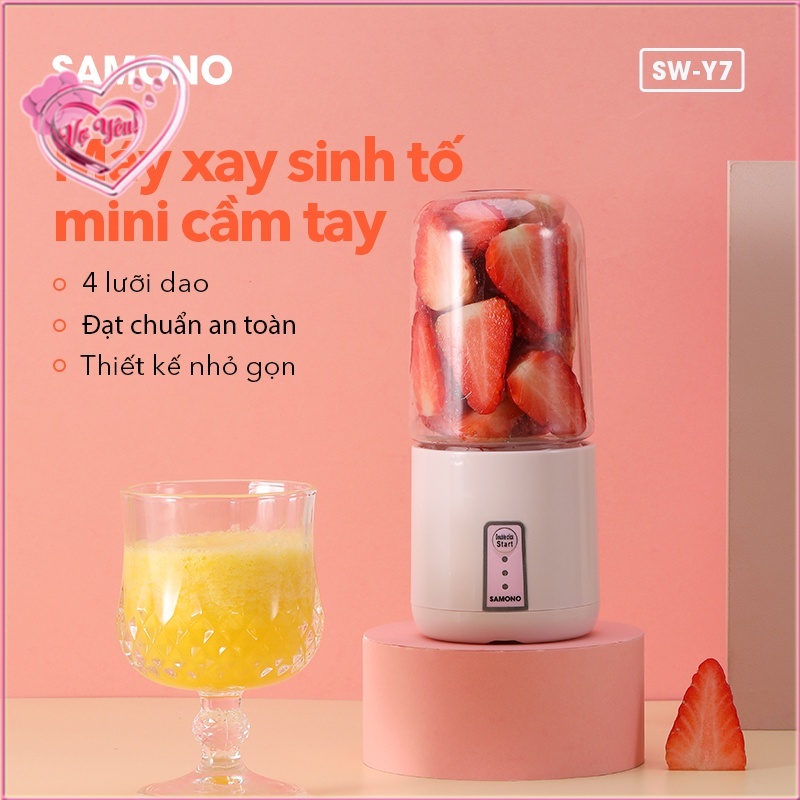 Máy Xay Sinh Tố Mini Dùng Pin  SW-Y7