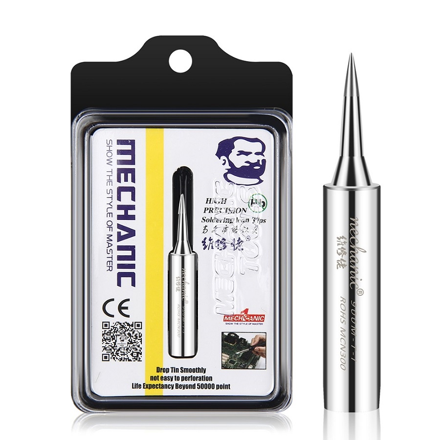 Mechanic 900M-T Series Không Chì Đồng Nguyên Chất Điện Hàn Đầu Sắt Hàn Đầu Hàn Cho PCB BGA IC Chip Sửa Chữa Bộ Dụng Cụ Hàn